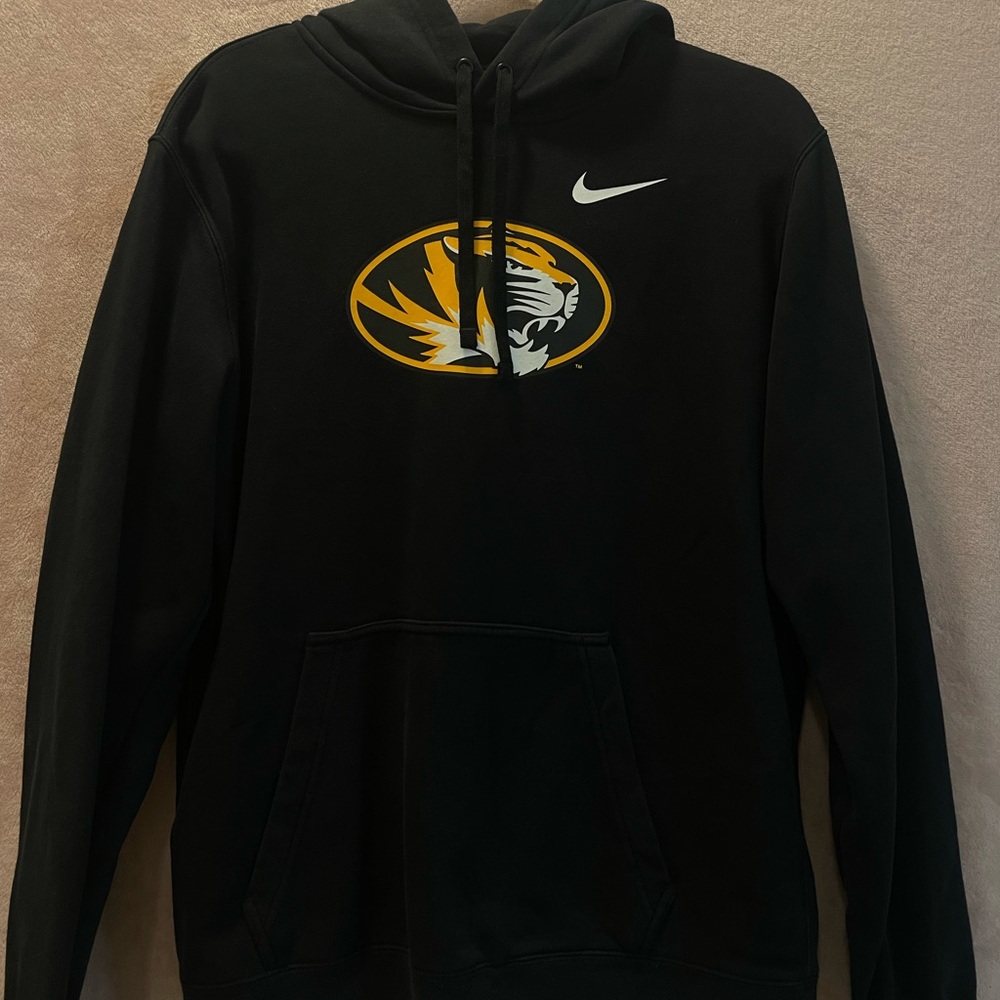 Nike Black Mizzou Tigers Hoodie